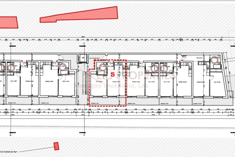 Apartamento T1 para Venda em Altura Foto 3
