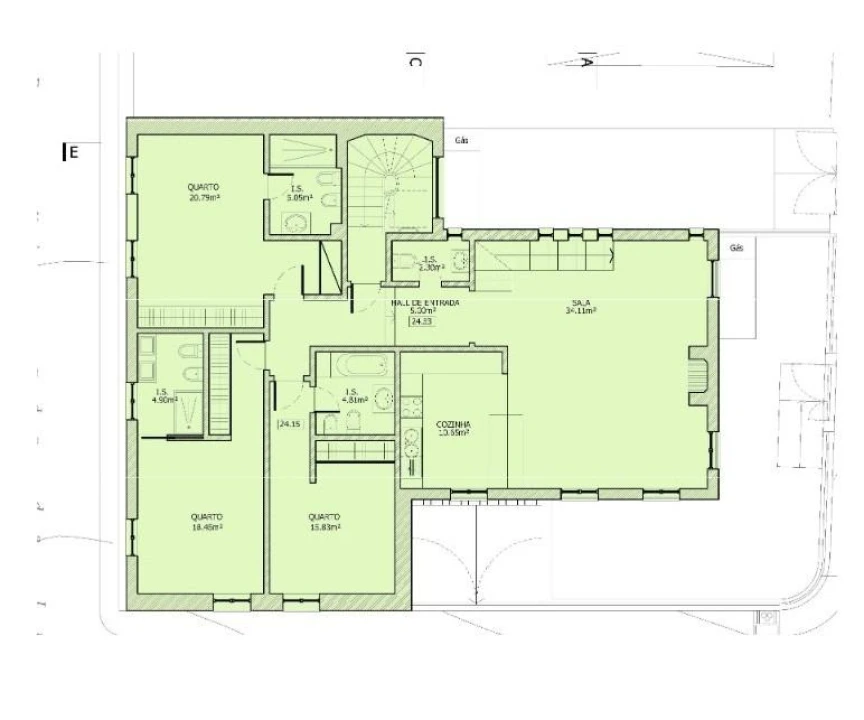 Apartamento T3 para Venda em Cascais e Estoril Foto 47