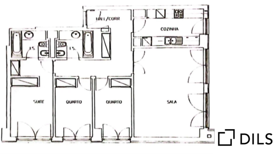 Apartamento T3 para Venda em Parque das Nações Planta 1
