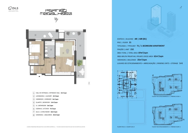 Apartamento T1 para Venda em Campanhã Planta 1