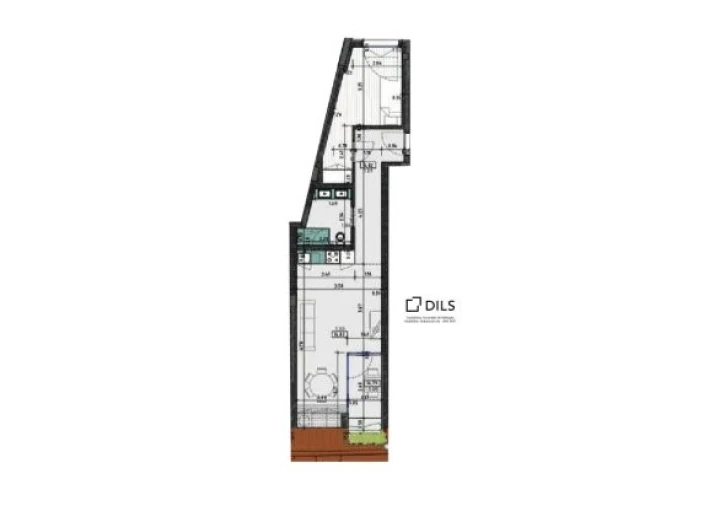 Apartamento T1 para Venda em Estrela Planta 1