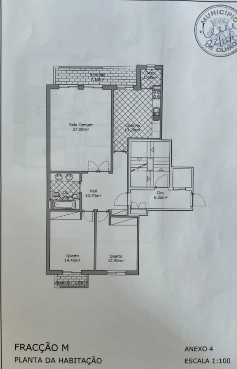 Apartamento T2 para Venda em Olhão