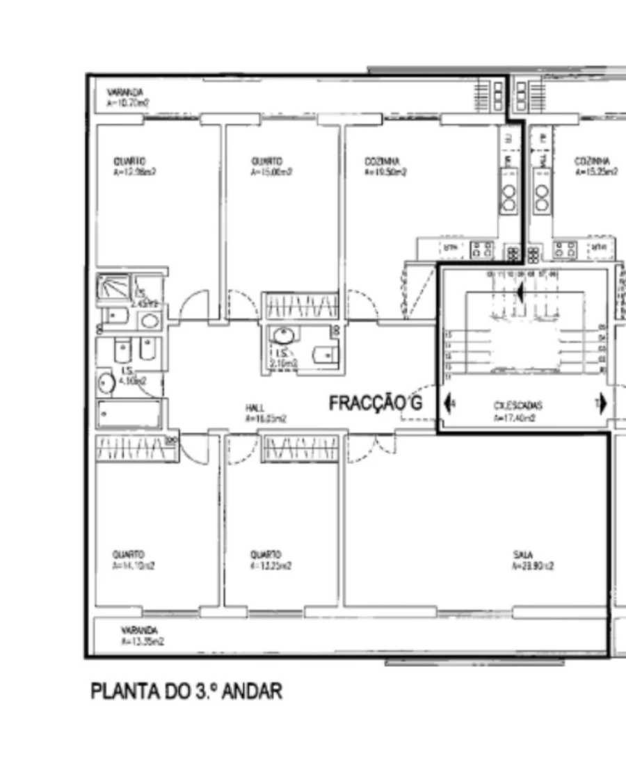 Apartamento T4 para Venda em Pinhal Novo Planta 1