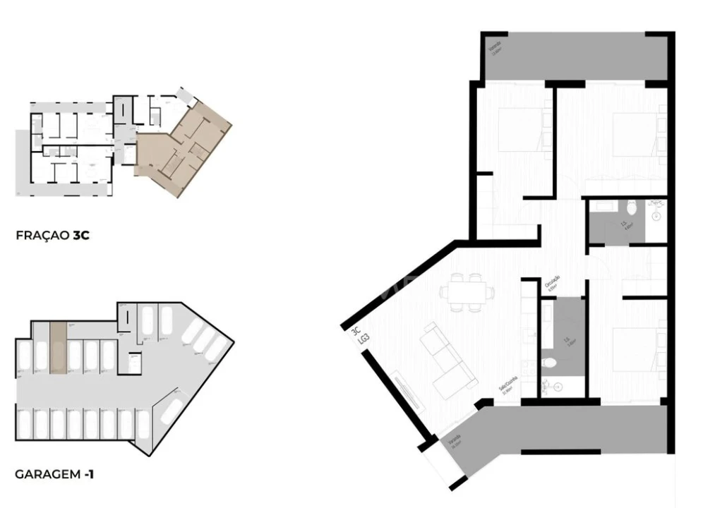 Apartamento T3 para Venda em Pedrouços Foto 18