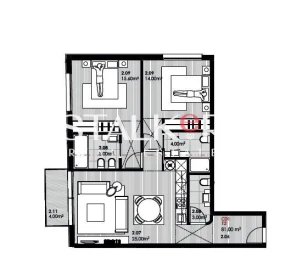 Apartamento T2 para Venda em Canidelo