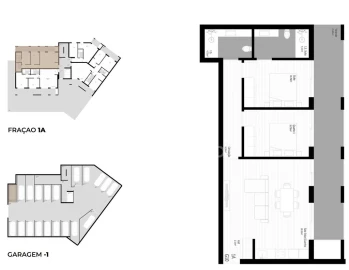 Apartamento T2 para Venda em Pedrouços