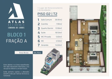 Apartamento T2 para Venda em Camara de Lobos