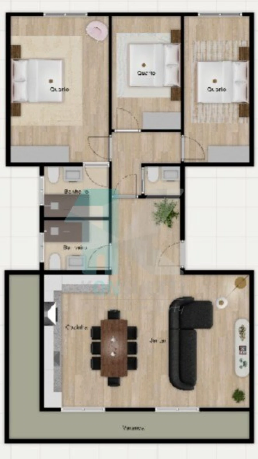 Apartamento T3 para Venda em Benfica Foto 10