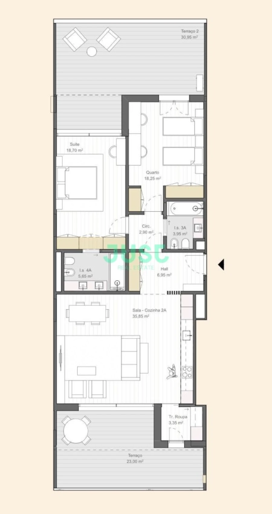 Apartamento T2 para Venda em Amora Foto 12