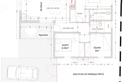 Moradia T3 para Venda em Marrazes e Barosa