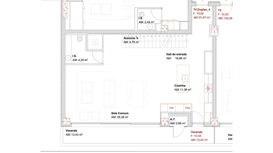 Apartamento T4 para Venda em Ramalde Foto 26