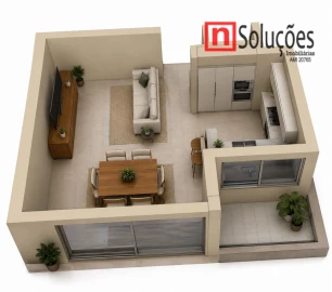 Apartamento T2 para Venda em Casal de Cambra