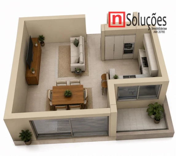 Apartamento T2 para Venda em Casal de Cambra Foto 9