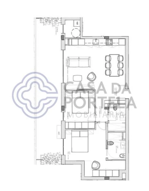 Apartamento T2 para Venda em Oliveira do Douro