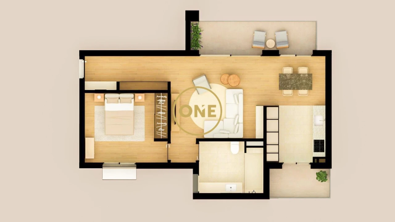 Apartamento T1 para Venda em Santo Antonio Foto 2