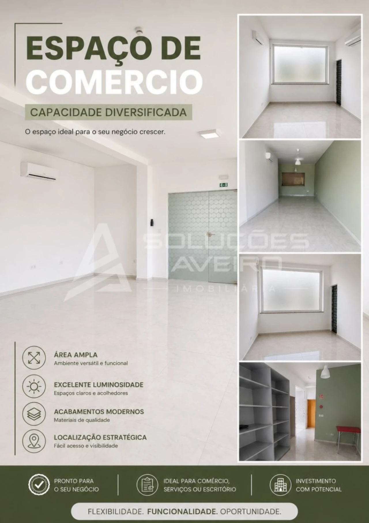 Loja para Arrendamento em Aguada de Cima Foto 1