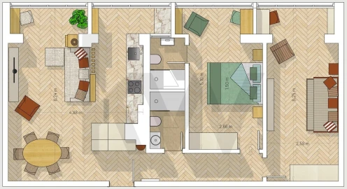 Apartamento T2 para Venda em Benfica