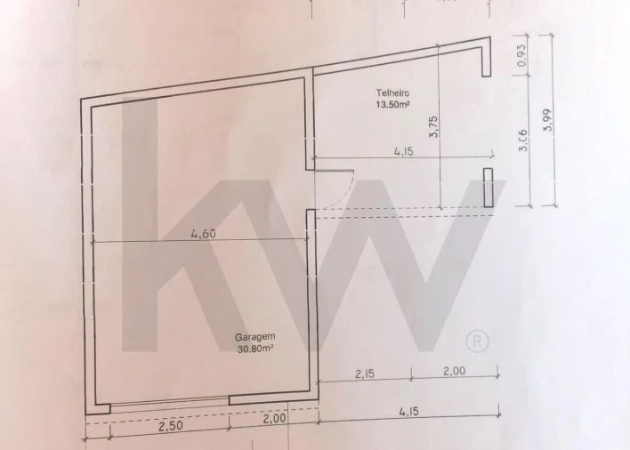 Moradia T4 para Venda em Santo Isidoro Planta 3
