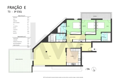 Apartamento T3 para Venda em Santa Clara