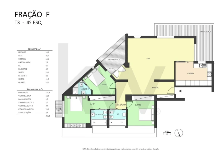Apartamento T3 para Venda em Santa Clara Foto 24