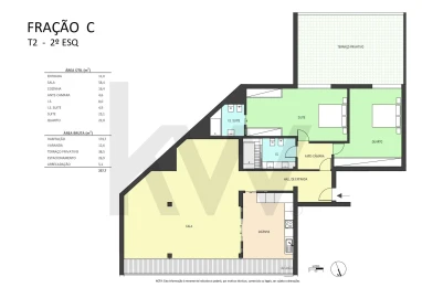 Apartamento T2 para Venda em Santa Clara