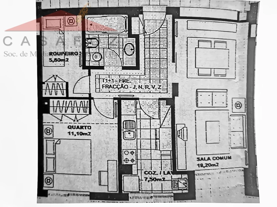 Apartamento T1 para Arrendamento em Matosinhos e Leça da Palmeira Foto 33