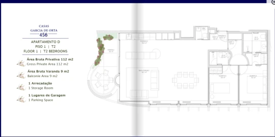 Apartamento T2 para Venda em Aldoar, Foz do Douro e Nevogilde