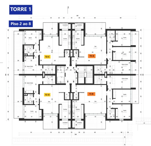 Apartamento T3 para Venda em Pontinha e Famões Planta 2