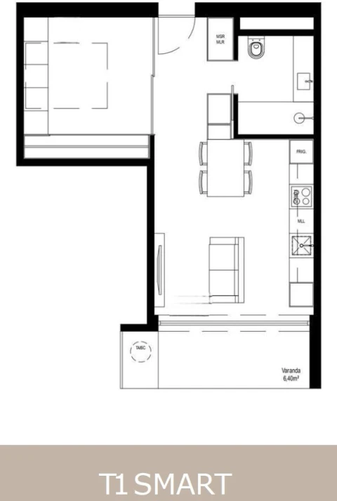 Apartamento para Venda em Santa Marinha e São Pedro da Afurada