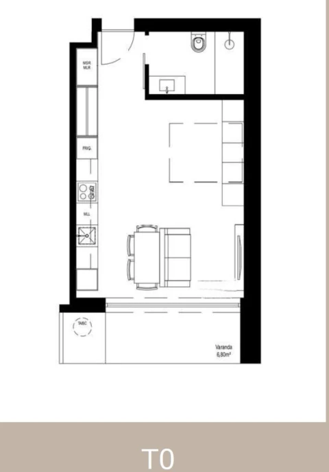 Apartamento para Venda em Santa Marinha e São Pedro da Afurada