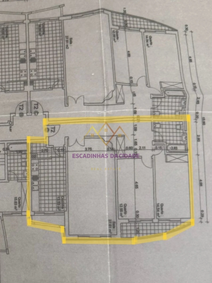 Apartamento T2 para Venda em Algueirão-Mem Martins Planta 1
