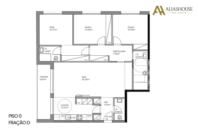 Apartamento T3 para Venda em Leiria, Pousos, Barreira e Cortes
