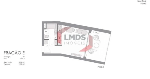 Apartamento T0 para Venda em Bonfim