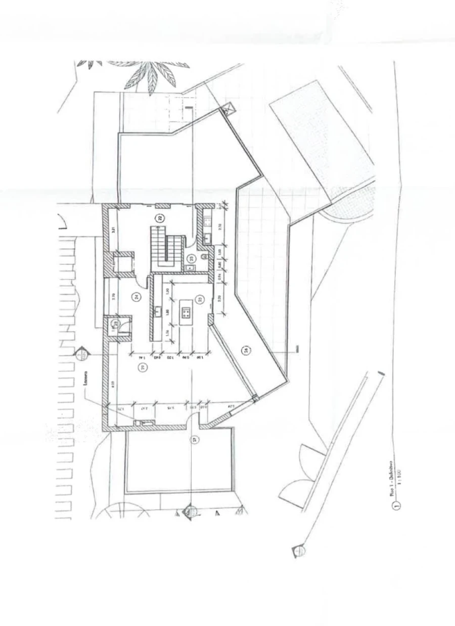 Moradia T4 para Venda em Lagos (São Sebastião e Santa Maria) Planta 1
