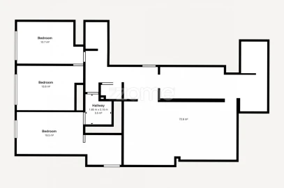 Apartamento T3 para Arrendamento em Moreira