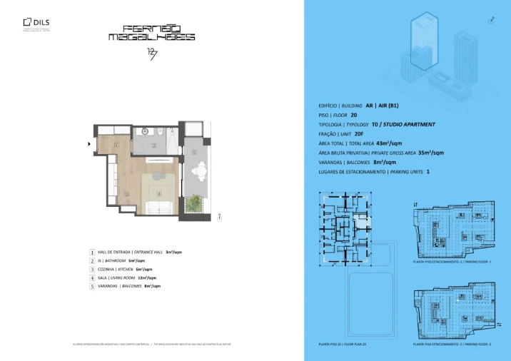 Apartamento para Venda em Bonfim Planta 1