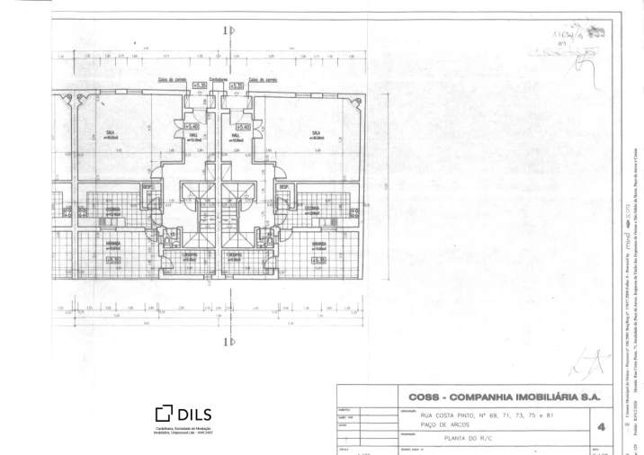 Moradia T4 para Venda em Oeiras e São Julião da Barra, Paço de Arcos e Caxias Planta 2