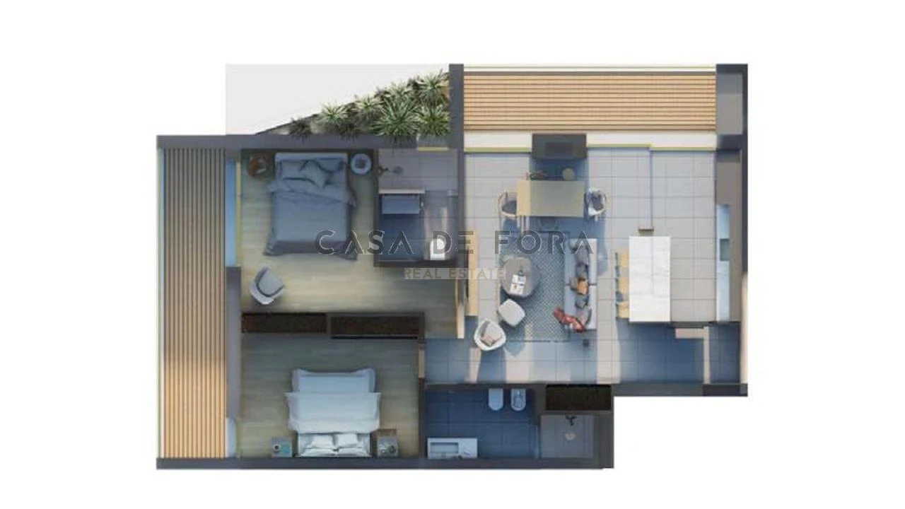 Apartamento T2 para Venda em Montenegro Foto 10