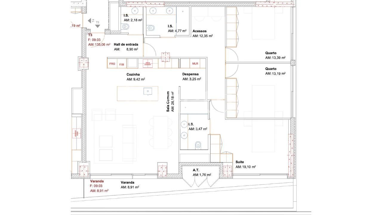 Apartamento T3 para Venda em Ramalde Foto 26