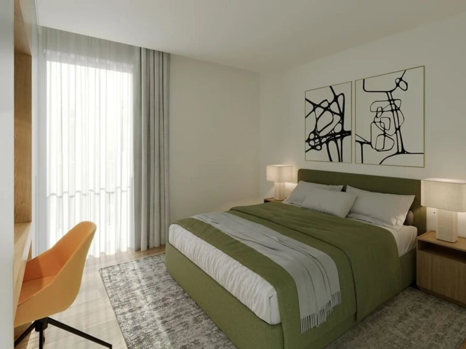 Apartamento T1 para Venda em Carcavelos e Parede Foto 9