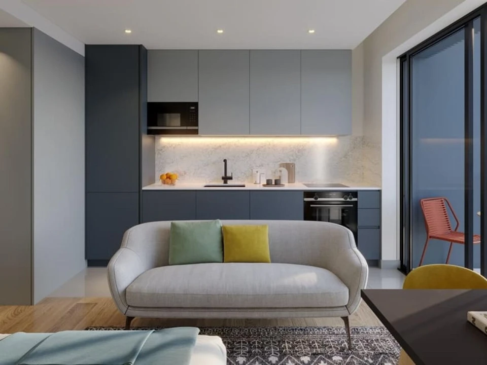 Apartamento T1 para Venda em Carcavelos e Parede Foto 13