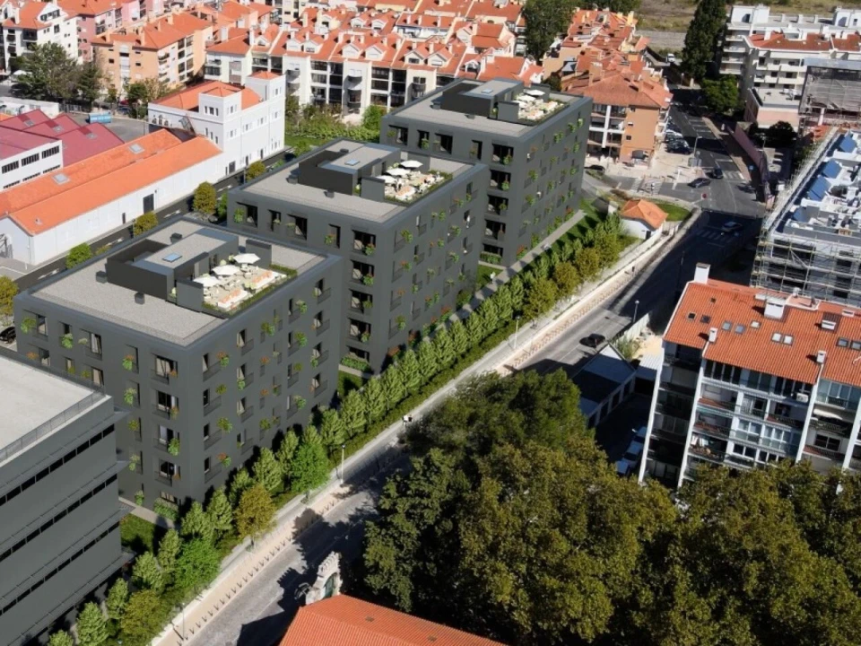 Apartamento T1 para Venda em Carcavelos e Parede Foto 25