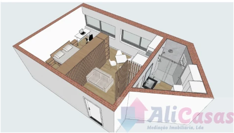 Apartamento T0 para Venda em Esmoriz