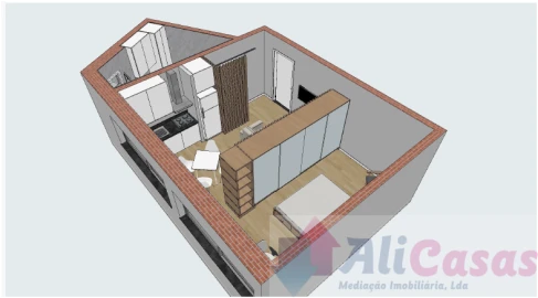 Apartamento T0 para Venda em Esmoriz