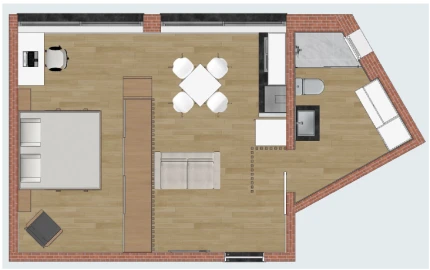 Apartamento T0 para Venda em Esmoriz