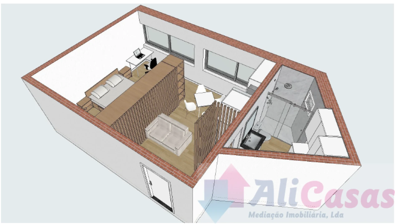Apartamento T0 para Venda em Esmoriz Foto 17