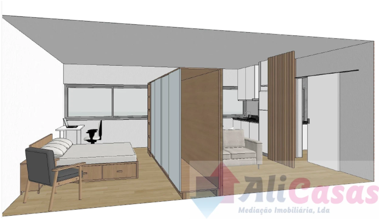 Apartamento T0 para Venda em Esmoriz Foto 12