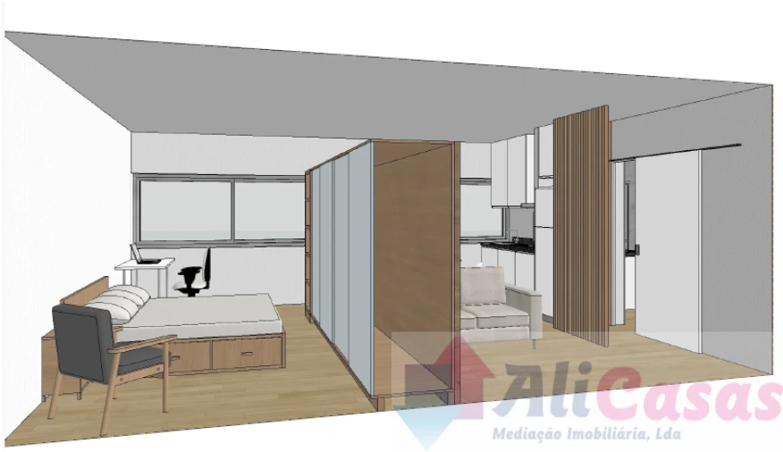 Apartamento T0 para Venda em Esmoriz Foto 12