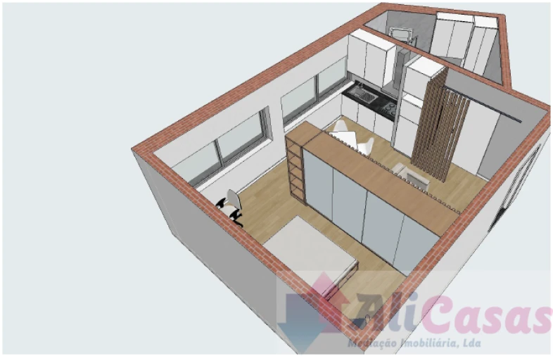 Apartamento T0 para Venda em Esmoriz Foto 16