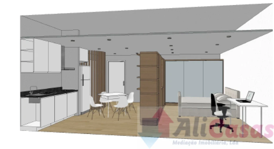 Apartamento T0 para Venda em Esmoriz Foto 11